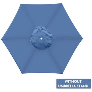 Parasol Paraplu Tuin Zonnescherm Paraplu Cover Paraplu Luifel Cover Stofdicht Fade-Proof Beschermende 210D Oxford Doek 2M