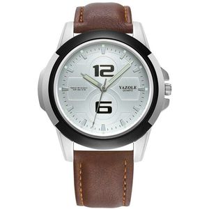Yazole Mannen Horloge Top Luxe Sport Horloges Heren Quartz Horloge Mannelijke Klok Relogio Masculino YZL418