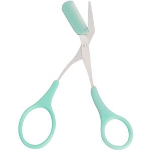 1Pcs Rvs Wenkbrauw Trimmer Schaar Grooming Wenkbrauw Scheerapparaat Brow Haar Verwijderen Scheermes Facial Beauty Make-Up Tools