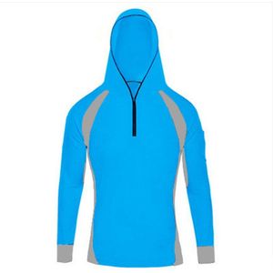 Ademend Anit UV Vissen Pak Zon Hoody Vissen Shirt Mannen Sneldrogende Kleding Wandelen Klimmen Shirt Trui Draagt