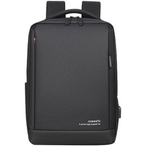 Laptop Tas Rugzak 15.6 Inch Met Usb-poort Opladen Backbag Reizen Daypacks Mannelijke Rugzak Mochila Business Terug Pack Vrouwen Mannen
