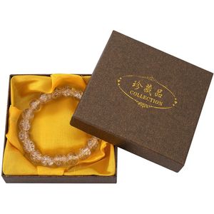 Natuurlijke Edelsteen Witte Kralen Clear Quartz Crystal Armband Voor Mannen Vrouwen Hanger Chakra Sieraden