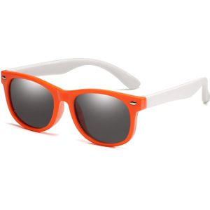 Kids Gepolariseerde Zonnebril TR90 Jongens Meisjes Zonnebril Siliconen Veiligheidsbril Cadeau Voor Kinderen Baby UV400 Eyewear