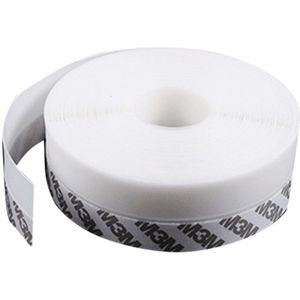 MAUL metaalband Standaard lijst zelfklevend 2500x35cm wit, op lengte te knippen