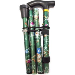 Wandelstok Verstelbare Hoogte Vouwen Uitschuifbare Wandelstok Lichtgewicht Flexibel En Duurzaam Loophulp