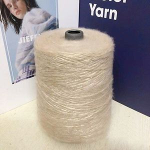 500G/Groep Van Super Lange Wollen Mohair Garen Fijne Core Alpaca Garen Diy Sjaal Gebreide Jas hand-Gebreide Draad 1000M