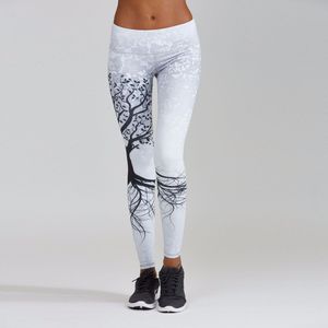 Vrouwen Gedrukt Sport Leggings Workout Gym Fitness Oefening Athletic Yoga Broek Sport Leggings Running Vrouwen Stretchy Gym # J3s