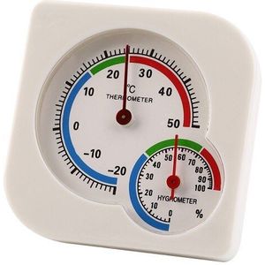 2 In 1 Mini Natte Hygrometer Vochtigheid Thermometer Temperatuur Meter Indoor Outdoor Huishoudelijke Nauwkeurige Thermometer Vochtigheid Meter