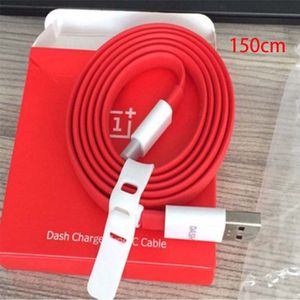 Originele Oneplus Dash Kabel 100 CM/150 CM Noodle USB Type-C Snel Opladen Data Kabel Voor Oneplus 3 3T 5 5T 6 6T 7 7 pro