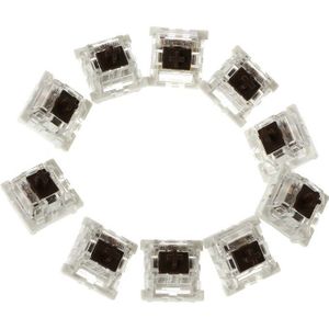 10Pcs 3 Pin Mechanische Toetsenbord Schakelaar Blauw Rood Bruin Zwart Vervanging Voor Gateron Cherry Mx
