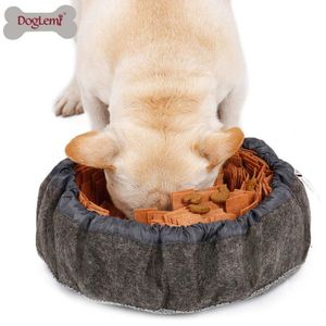 Doglemi hond snuffle training mat hond nosework deken nuture vilt voor hond slow feeder feeding mat interactieve hond speelgoed