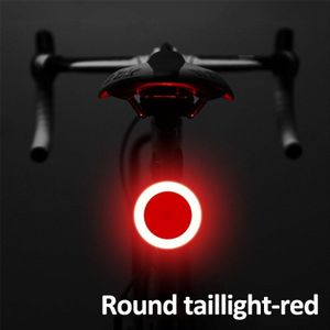 Fiets Licht 5 Verlichting Tailight Modes Fietslicht Usb Charge Led Bike Light Flash Strobe Opsteekt Voor Mountainbike Zadelpen