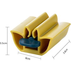 Knijpen Tandpasta Rolling Holder Multifunctionele Plastic Cleanser Knijper Badkamer Accessoires