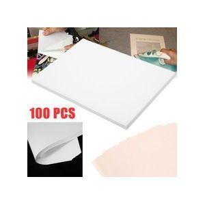 100Pcs Wit A4 Warmte-overdracht Papier Ijzer-Op Papier Voor T-shirt Inkjet Licht Doek