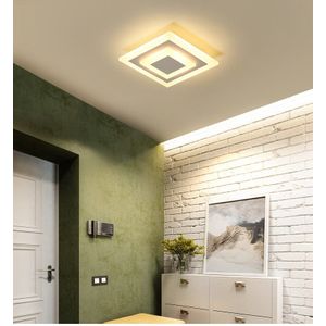 Armatuur Moderne Led Kroonluchter Gang Indoor Verlichting Voor Woonkamer Slaapkamer Keuken Plafond Kroonluchter Vierkante Lamp Armaturen