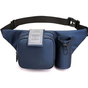 Multi-Gebruik Outdoor Sport Heuptas Oxford Doek One-schouder Messenger Bag Draagbare Borst Zak Met water Fles Houder