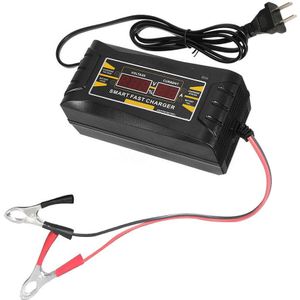 Volledige Automatische Auto Batterij Lader 150 V/250 V Naar 12V 6A Smart Fast Power Opladen Voor Nat droog Lood-zuur Lcd Display Eu/Us Plug