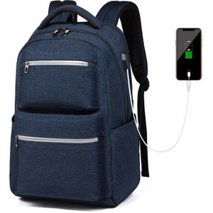 15.6 inch Laptop Rugzak Heren Trend Student Reistas Functionele Rugzakken Jongen Mannelijke Schooltassen mochila