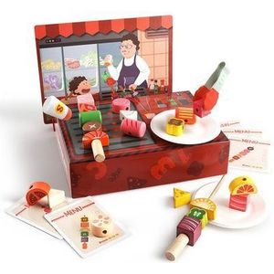 Kinderen Simulatie Keuken Speelgoed Speelhuis Ijs Speelgoed Set 3-6 Jaar Oude Baby Wiskunde Leren Kleur cognitie Little Kids Speelgoed