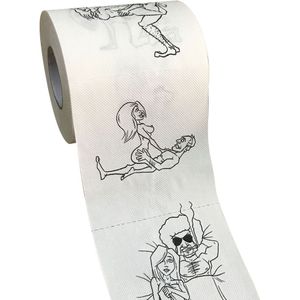 1 Roll 2 Ply Grappige Nummer Sudoku Gedrukt Wc Bad Funny Soft Toiletpapier Tissue Badkamer Benodigdheden Wc papier