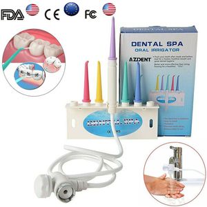 15Pcs/Kit Kraan Water Tanden Bleken Monddouche Jet Interdentale Tandenborstel Tandenborstel Schoonmaken Professionele Spa Cleanner