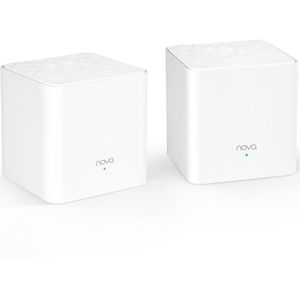 Tenda Nova MW3 Wifi Router AC1200 Dual-Band Voor Hele Huis Wifi Dekking Mesh Wifi Systeem Draadloze Brug, app Remote Beheren