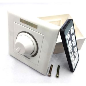 Infrarood Afstandsbediening Schakelaar LED Dimmer 220 v 110 v LED Traploos Trailing Edge Fase Dimmer 86 Type Dimmer Voor LED Lampen