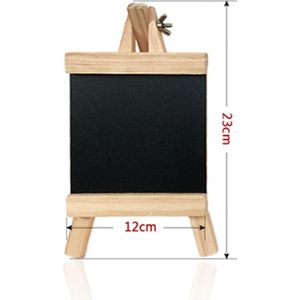 Verstelbare Kunstenaar Schoolbord Natuurlijke Houten Schildersezel Set Voor Houten Memo Zwart Board Inklapbare Schrijven Boards