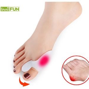 1pcs Silicone Gel Teenseparators Protector Brancards Straighteners Bunion Pijnbestrijding YKS Voetverzorging Tool