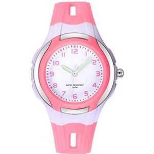 Ronde Dial Kid Jongen Meisje Student Waterdichte Quartz Jelly Polshorloge