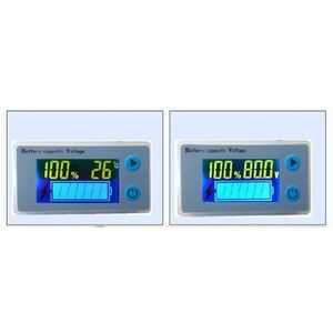 Universele 10-100V Lcd Auto Zuur Lood Lithium Batterij Capaciteit Indicator Digitale Voltmeter Voltage Tester Monitor JS-C33