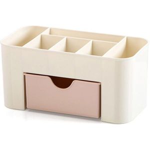 Mini Up Organizer Box Sieraden Ketting Nagellak Oorbel Plastic Makeup Box Thuis Desktop Organizer Voor Cosmetica