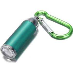 Mini Pocket LED Zaklamp Zaklamp met karabijnhaak Clip Sleutelhanger Ultra Heldere Draagbare Sport Lamp voor Kinderen Kind Outdoor Wandelen Fietsen Camping Fietsen Nood (zwart