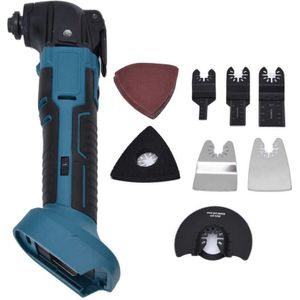 21V Lithium Batterij Oscillerende Tool 6 Niveaus Verstelbare Multifunctionele Power Trimmer Kit