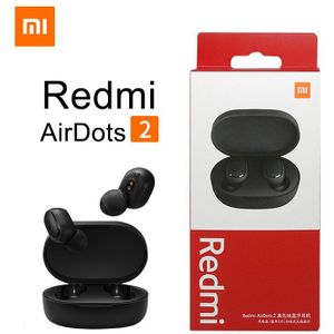 Originele Xiaomi Redmi Airdots 2 Tws Bluetooth 5.0 Ruisonderdrukking Met Mic Ai Controle Mi Draadloze Koptelefoon Gratis Shpping