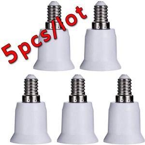 5pcs E14 om E27 Lamphouder E14 om E26 Adapter Converter Power Adapter Licht Lamp Base Socket LED gloeilamp Breiden Plug