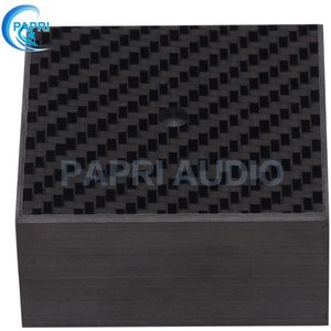 PAPRI Speaker Spike 40x20mm 60*30mm Base Voeten Carbon Fiber Stand Chassis Kegel Pad Isolatie pads HiFi Versterker Cd-speler 1PCS