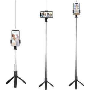 K06 Selfie Stok Statief Monopod Bluetooth Draadloze Afstandsbediening Mini Selfie Stick Voor Xiaomi/Honor Smartphone Voor Iphone R20