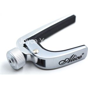 Alice A007J Ajustable Roller Metal Gitaar Capo Klem Voor Akoestische Elektrische Gitaar Goud/Koper/Brons