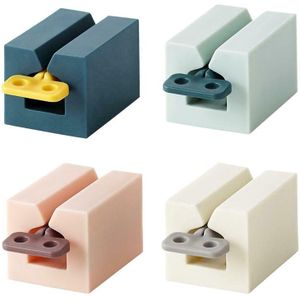4 Stuks Multifunctionele Tandpasta Tube Squeezer Plastic Tandpasta Houder Dispenser