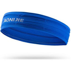 Aonijie E4086 Workout Hoofdband Antislip Zweetband Wrist Band Zachte Rekbare Bandana Running Yoga Gym Fitness Running