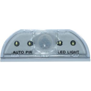 LED Deurslot Nachtlampje Met 4 LED Intelligente Auto PIR Deur Lock Kast Sleutel Inductie Klein Nachtlampje Sensor lamp J #1