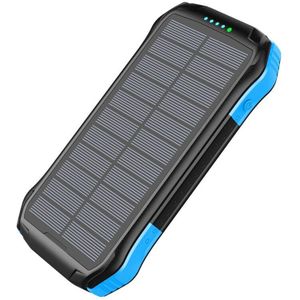 80000Mah Qi Draadloze Oplader Solar Power Bank 10W Voor Iphone Xiaomi Samsung Pd 18W Snelle Opladen Powerbank usb Type C Poverbank