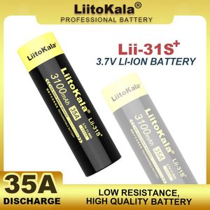 Liitokala Lii-31S 18650 Batterij 3.7V Li-Ion 3100mA 35A Power Batterij Voor Hoge Drain Apparaten.