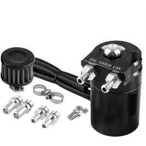 1 Set Universele Auto Modificatie Accessoires Aluminium 300 ML Olie Kan Met Luchtfilter Ventilator Olie Pot