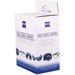 Professionele schoonmaak oplossingen 100 telt bevochtigd wipes spektakel van ZEISS
