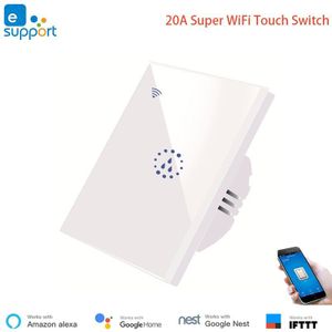 Ewelink 20A Smart Wifi Boiler Schakelaar, Timer Instellen, Wireless Control, Werkt Met Alexa Google Thuis, hefinrichting Met Sonoff