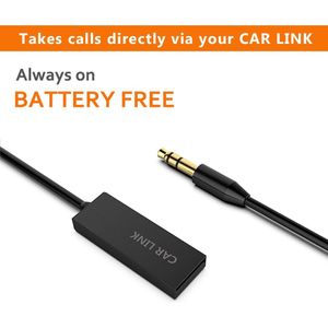 Bluetooth Ontvanger Aux Audio Adapter Met 3.5Mm Jack Stereo Draadloze Zender Voor Auto Luidsprekers Hoofdtelefoon