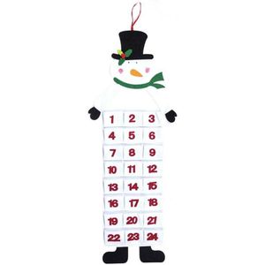 Kalender Kerst Advent Kalender Oude Man Elanden Sneeuwpop Voelde Kerst Kalender Thuis Opknoping Hanger Decor Kalender
