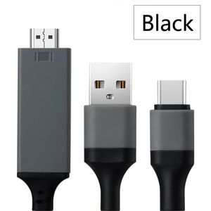 Type C Hdmi Kabel Usb C Naar Hdmi Thunderbolt 3 Voor Samsung Galaxy S9 S8 Plus Note8 Huawei Mate 10Pro p20 USB-C 4K Hdmi Adapter